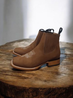 Botín rodeo, estilo 712, piel nobuck